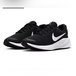 Nike Women's Revolution 7 Running Shoes Black Size 8